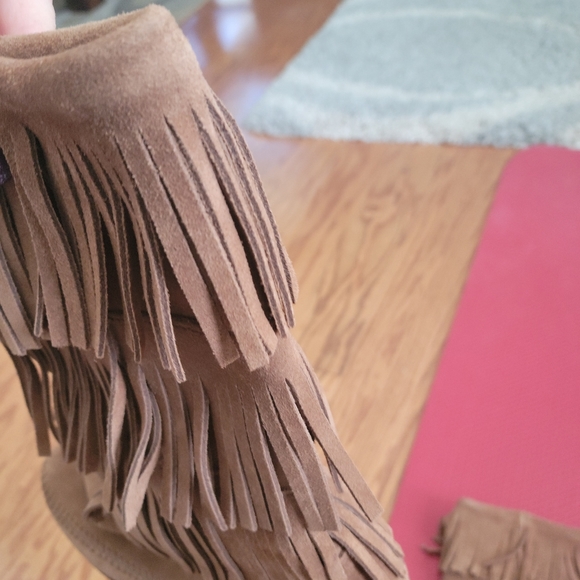Minnetonka suede boots size 8 NEW - Picture 3 of 7